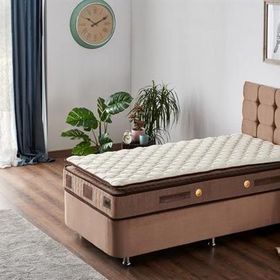 Niron Yatak 90x190 cm W.Cotton Tek Kişilik Pedli Yatak Full Ortopedik Yaylı Yatak