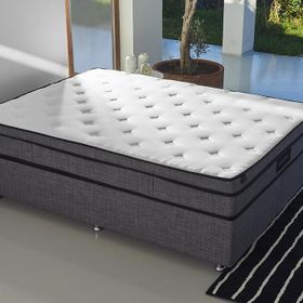 Niron Yatak 90x200 cm W.Cotton Tek Kişilik Pedli Yatak Full Ortopedik Yaylı Yatak