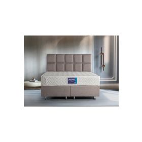 Niron Yatak Blue Pocket Çift Kişilik 200x200 cm Lüks Full Ortopedik Paket Yaylı Orta Sert Yatak