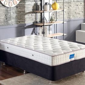 Niron Yatak Juliette 120x200 cm Geniş Tek Kişilik Orta Sert Özel Tam Ergonomik Lüks Yatak