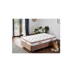Niron Yatak Latte Full Ortopedik Sert 120x200 cm Yatak