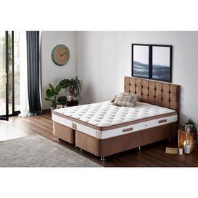 Niron Yatak Latte Ortopedik Sert 180x200 cm Çift Kişilik Yatak