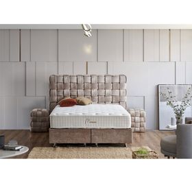 Niron Yatak Monaco Çift Taraflı 200x200 CM Çift Kişilik Ortopedik Yumuşak Yatak