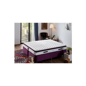Niron Yatak Purple 150X200 cm Çift Kişilik Pedli Yaylı Yatak