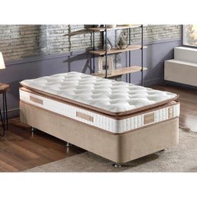 Niron Yatak Queen 100x200 cm Tam Ergonomik Pedli Lüks Tek Kişilik Yatak