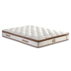 Niron Yatak Queen Pedli Lüks Tam Ergonomik Orta Sert 180x200 cm Yatak