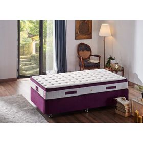 Niron Yatak Violet Full Ortopedik Pedli Yaylı 100x200 cm Yatak