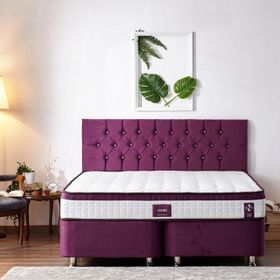 Niron Yatak Violet Full Ortopedik Pedli Yaylı 100x200 cm Yatak