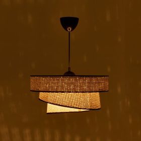Nisa Luce 70x40x40 cm Krem Siyah Biyeli 3 Katlı Pasta Sarkıt