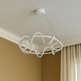 Nisa Luce Aydos Sarı Gün Işığı Beyaz Ledli Avize