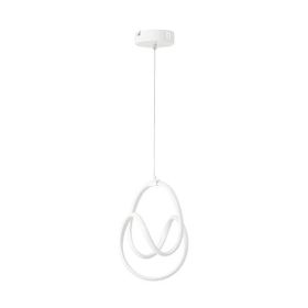 Nisa Luce Circle Sarı Gün Işığı Beyaz Led Avize