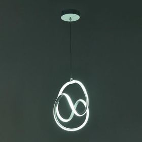 Nisa Luce Circle Sarı Gün Işığı Beyaz Led Avize
