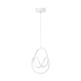 Nisa Luce Circle Sarı Gün Işığı Beyaz Led Avize