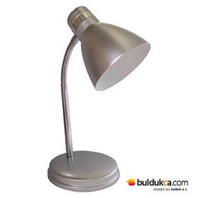 Nisa Luce Modern Krom Spiralli Siyah Masa Lambası