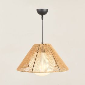 Nisa Luce Sakura Kahverengi Beyaz Opal Camlı Avize
