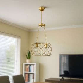 Nisa Luce Zambak Eskitme 75x50x50 cm 2'li Sıralı Avize