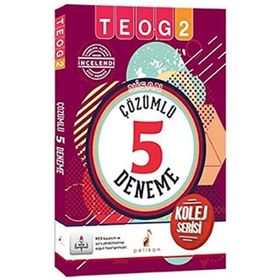 Nisan TEOG 2 Tamamı Çözümlü 5 Deneme - Pelikan Yayınları Komisyon