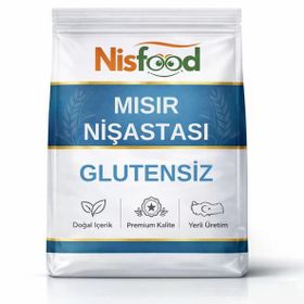 NisFood 1 kg Glutensiz Mısır Nişastası