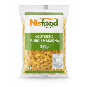 NisFood Glutensiz 250 gr Burgu Makarna