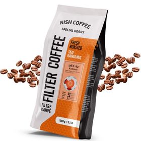 Nish Kahve Decaf Kafeinsiz 1 kg Filtre Kahve