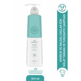 Nishlady Curl Manifesto Kıvırcık Saçlar İçin 503 ml Birikme Önleyici Bukle Belirginleştirici Şampuan