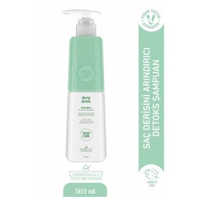 Nishlady Deep Detox Arındırıcı Parlaklık Verici 503 ml Yağ Dengeleyici Şampuan
