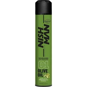 Nıshman 01 Zeytinyağlı Besleyici 400 ml Saç Parlatıcı Sprey