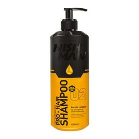 Nıshman 02 Keratin Complex 400 ml Pro Hair Şampuan