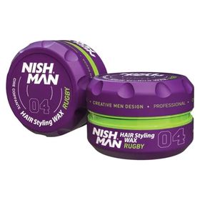 Nıshman 04 Ultra Sert Parlak 100 ml Saç Şekillendirici Wax