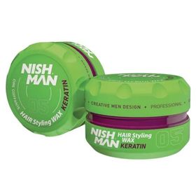 Nıshman 05 Ultra Sert Parlak 150 ml Saç Şekillendirici Wax