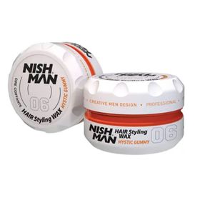 Nıshman 06 Ultra Sert Parlak 100 ml Saç Şekillendirici Wax