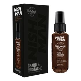 Nıshman 75 ml Adonıs alkol İçermez Sakal Bıyık Ve Saç Bakım Parfümü
