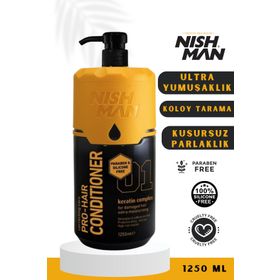 Nıshman Conditioner 01 Keratin Complex 1250 ml Saç Kremi