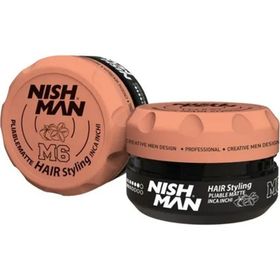 Nıshman M6 Oynanabilir 100 ml Mat Saç Şekillendirici Wax