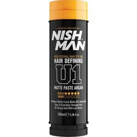 Nıshman Mat Argan Özlü U1 100 ml Saç Şekillendirici Wax
