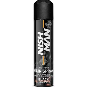 Nıshman Siyah 150 ml Saç Spreyi