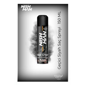 Nıshman Siyah 150 ml Saç Spreyi