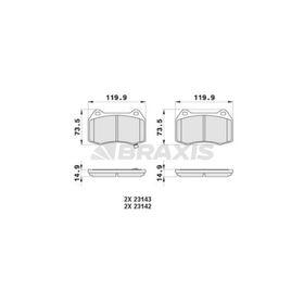 Nissan 200SX 1.8L 89/93 280x4 Havalı Ön Fren Diski