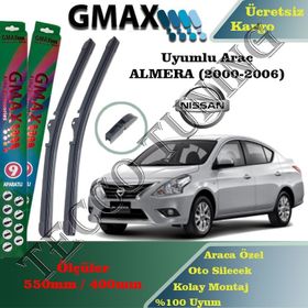 Nissan Almera 2000-2006 Silecek Takımı