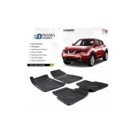 Nissan Juke 2010 Sonrası 3D Havuzlu Paspas