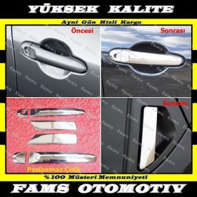 Nissan Juke 2010 Üzeri 4 Kapı Krom Kapı Kolu