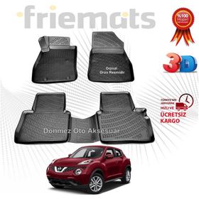 Nissan Juke 2014 3D Havuzlu Paspas