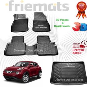 Nissan Juke 2015 3D Havuzlu Paspas