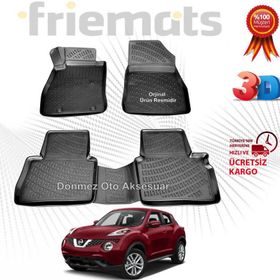 Nissan Juke 3D Havuzlu Paspas