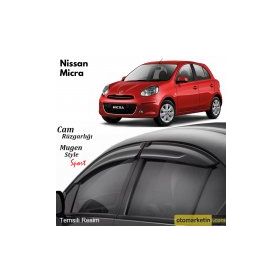 Nissan Micra 2003-2010 Mugen Cam Rüzgarlığı