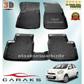 Nissan Micra 3D Havuzlu Paspas