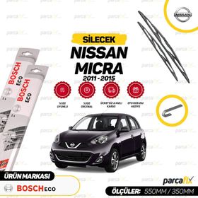 Nissan Micra Bosch ECO 2011-2015 Silecek Takımı