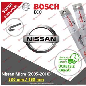 Nissan Micra Bosch ECO 2011-2015 Silecek Takımı