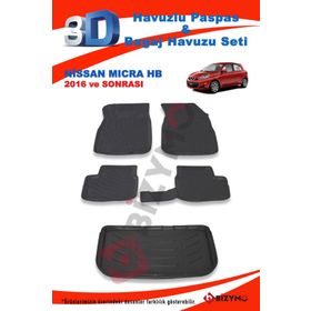 Nissan Micra Hb 2016 Sonrası Bagaj Havuzu