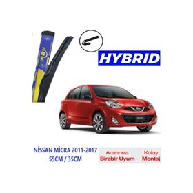 Nissan Micra RBW Hybrid 2011-2017 Silecek Takımı
